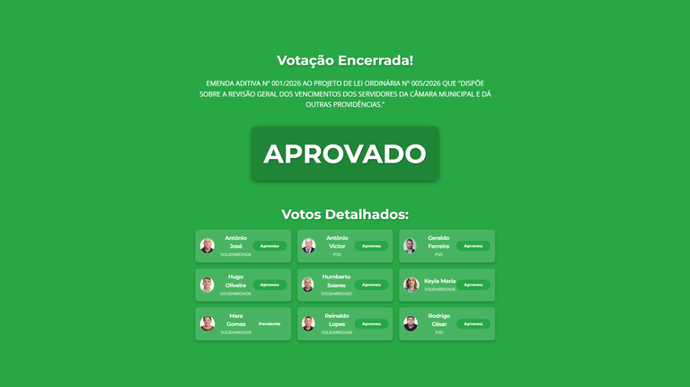 emenda aditiva nº 001 2026 ao projeto de lei ordinária 005 2026