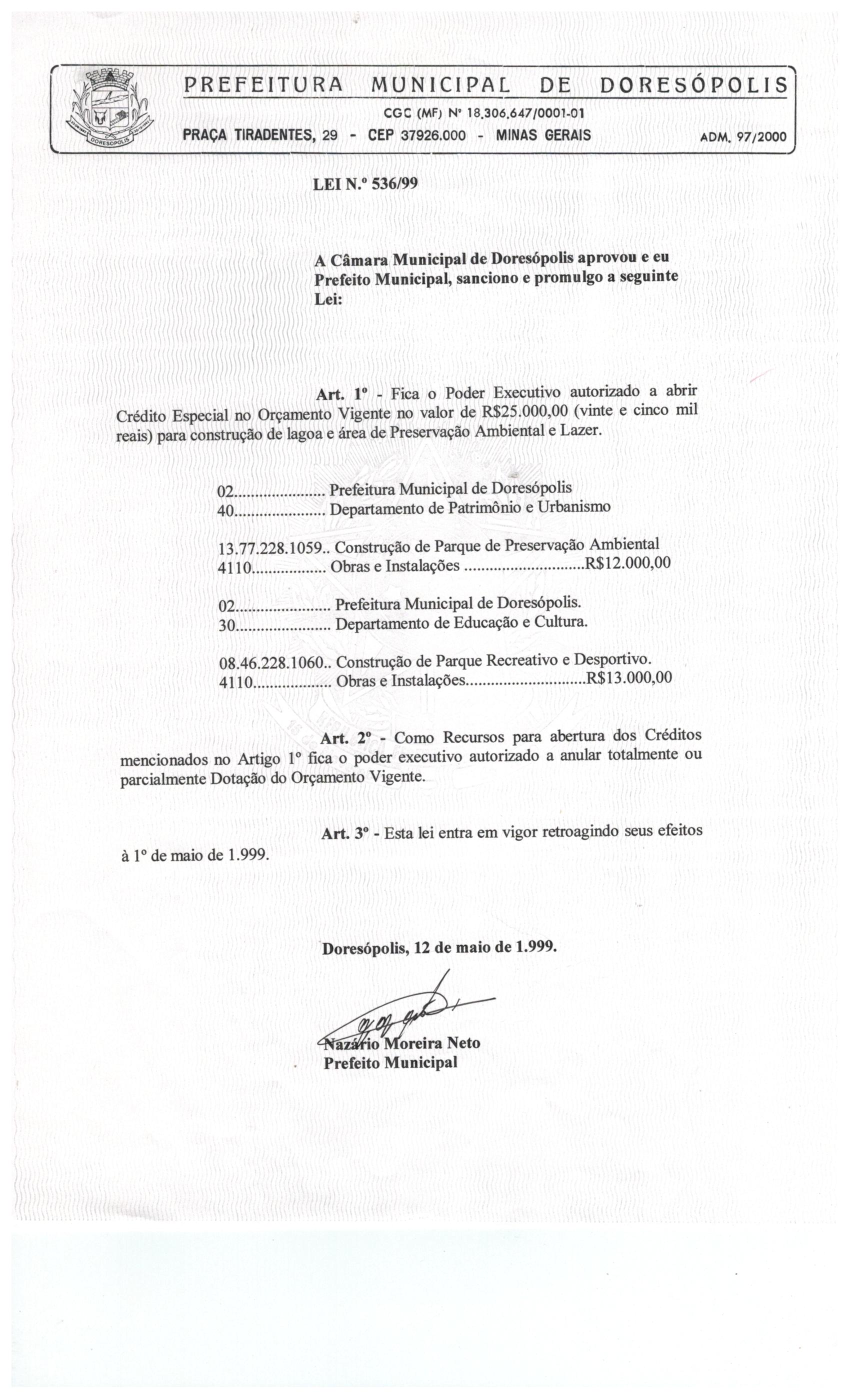 Lei nº 536-99 12 de Maio de 1999.jpeg