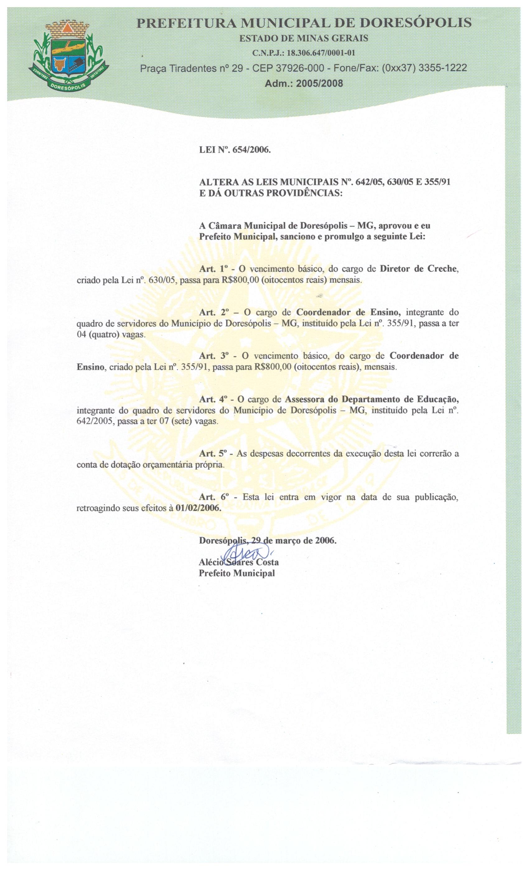 Lei nº 654-2006 29 de Março de 2006.jpeg