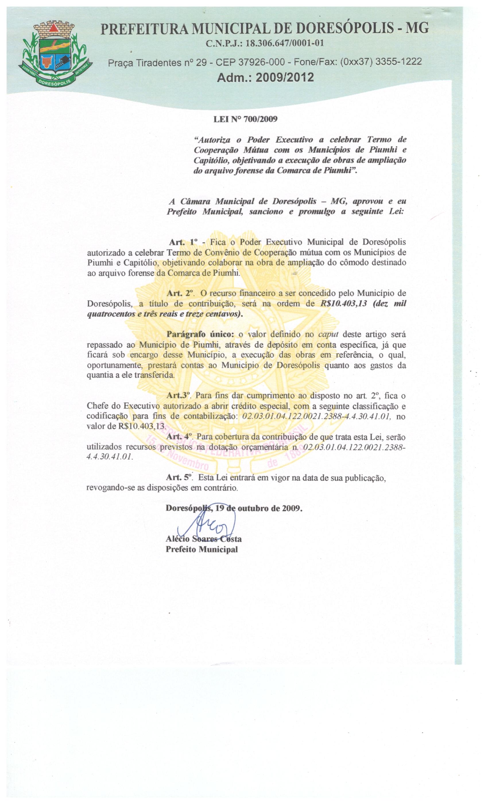 Lei nº700-2009 19 de Outubro de 2009.jpeg