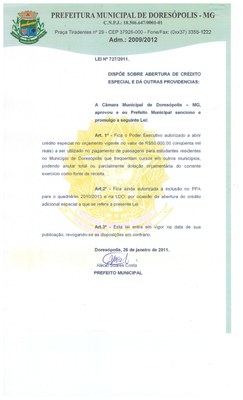 Lei nº 727-2011 26 de Janeiro de 2011.jpeg