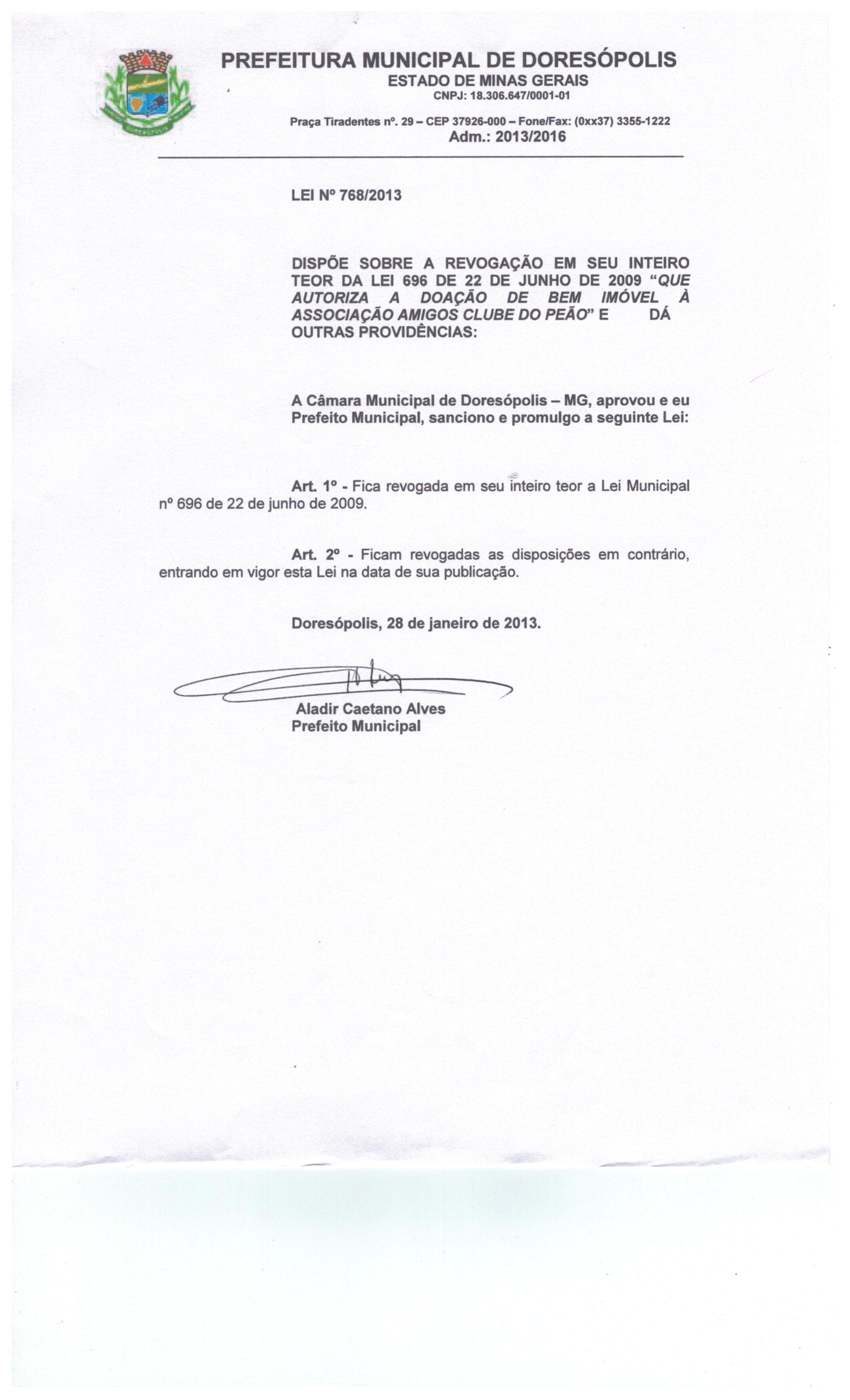 Lei nº 768-2013 28 de Janeiro de 2013.jpeg