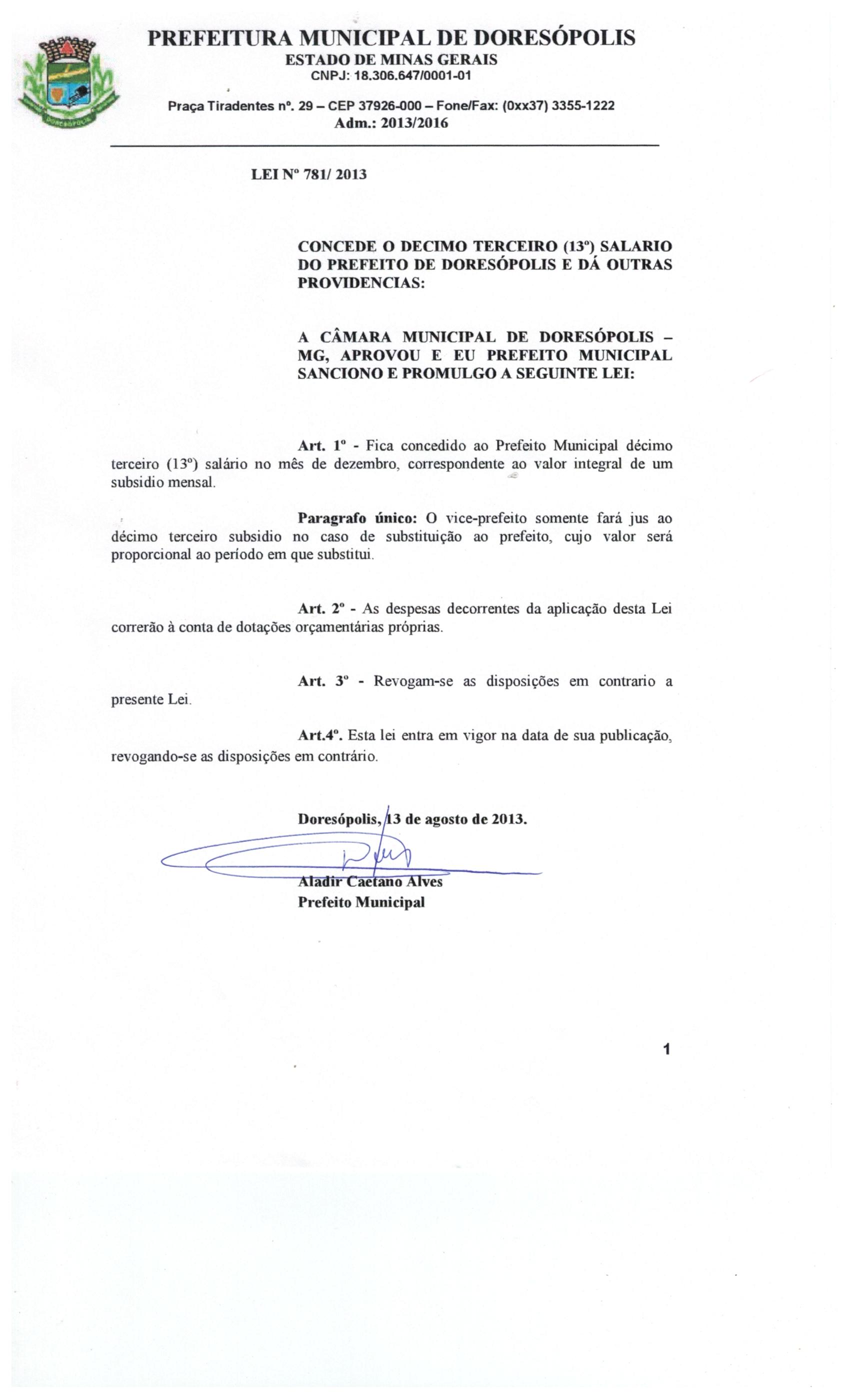 Lei nº 781-2013 13 de Agosto de 2013.jpeg