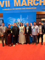 Vereadores de Doresópolis participaram da XXVII Marcha a Brasília em Defesa dos Municípios, promovida pela CNM, entre os dias 18 e 21 de maio de 2026.